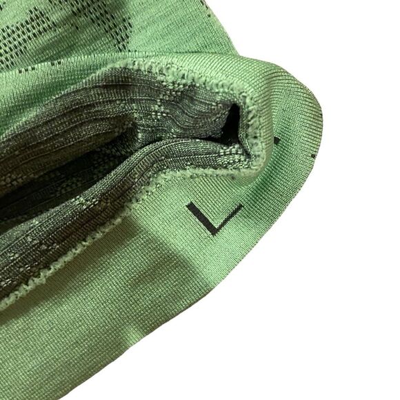 Lululemon Men’s L Metal Vent Tech Short Sleeve Tee Shirt Scream Green Camo Swirl - Picture 4 of 8